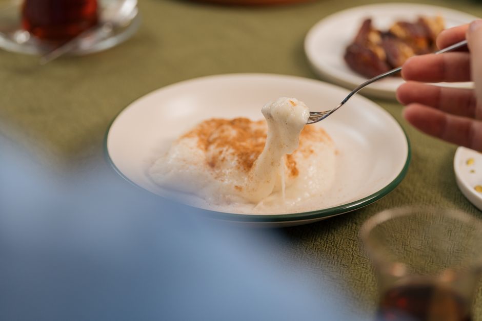 Arroz Doce Fit com Leite de Coco e Canela