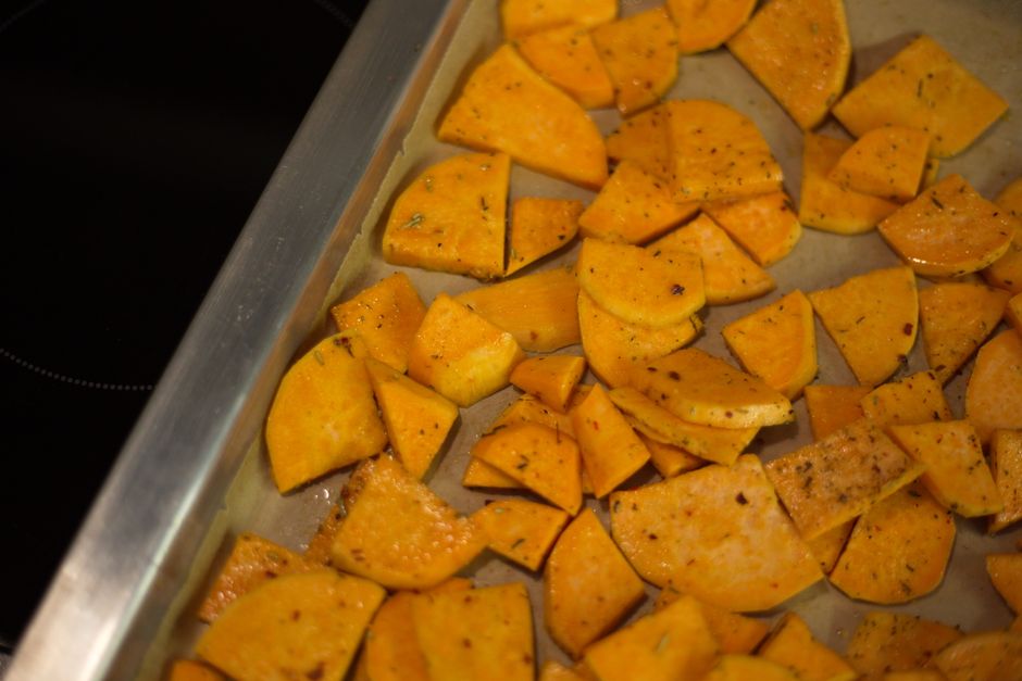 Bolinho de Atum Assado com Batata-doce