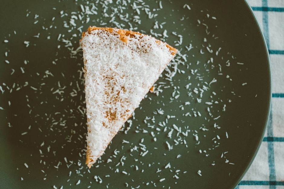Bolo de Coco Integral com Leite de Coco