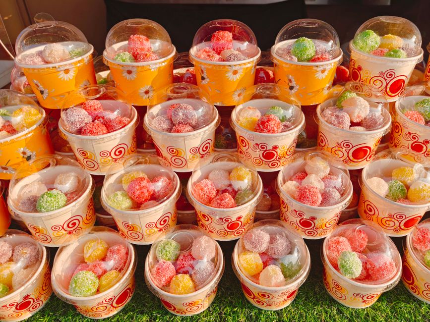 Gelatina de Suco de Uva Integral com Frutas