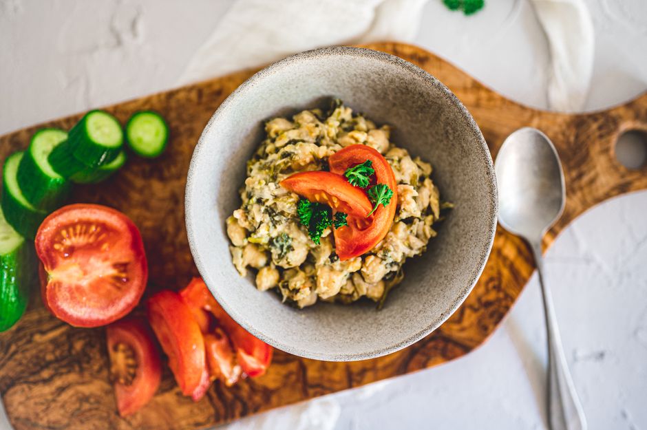 Salada de Grão-de-Bico