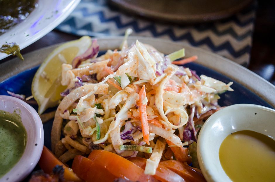 Salada de Repolho com Cenoura e Maçã